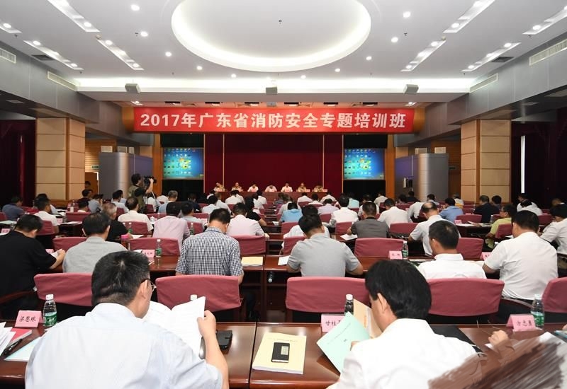 广东省消防安全专题培训会